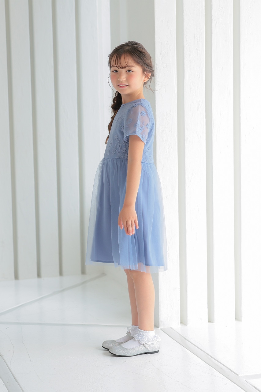 Chi Chi Girls エンブロイダリーソフトチュールドレス 3-9歳