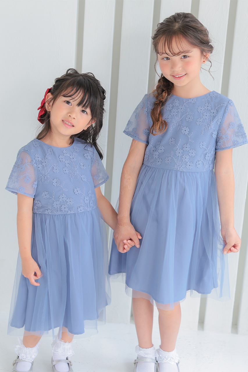 ★Hobbs London★ プチ ハーリー ジャージー ドレス Chi Chi Girls エンブロイダリーソフトチュールドレス 3-9歳