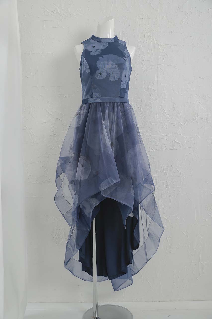 フィッシュテールチュールドレス C80592NY ｜パーティードレス・結婚式