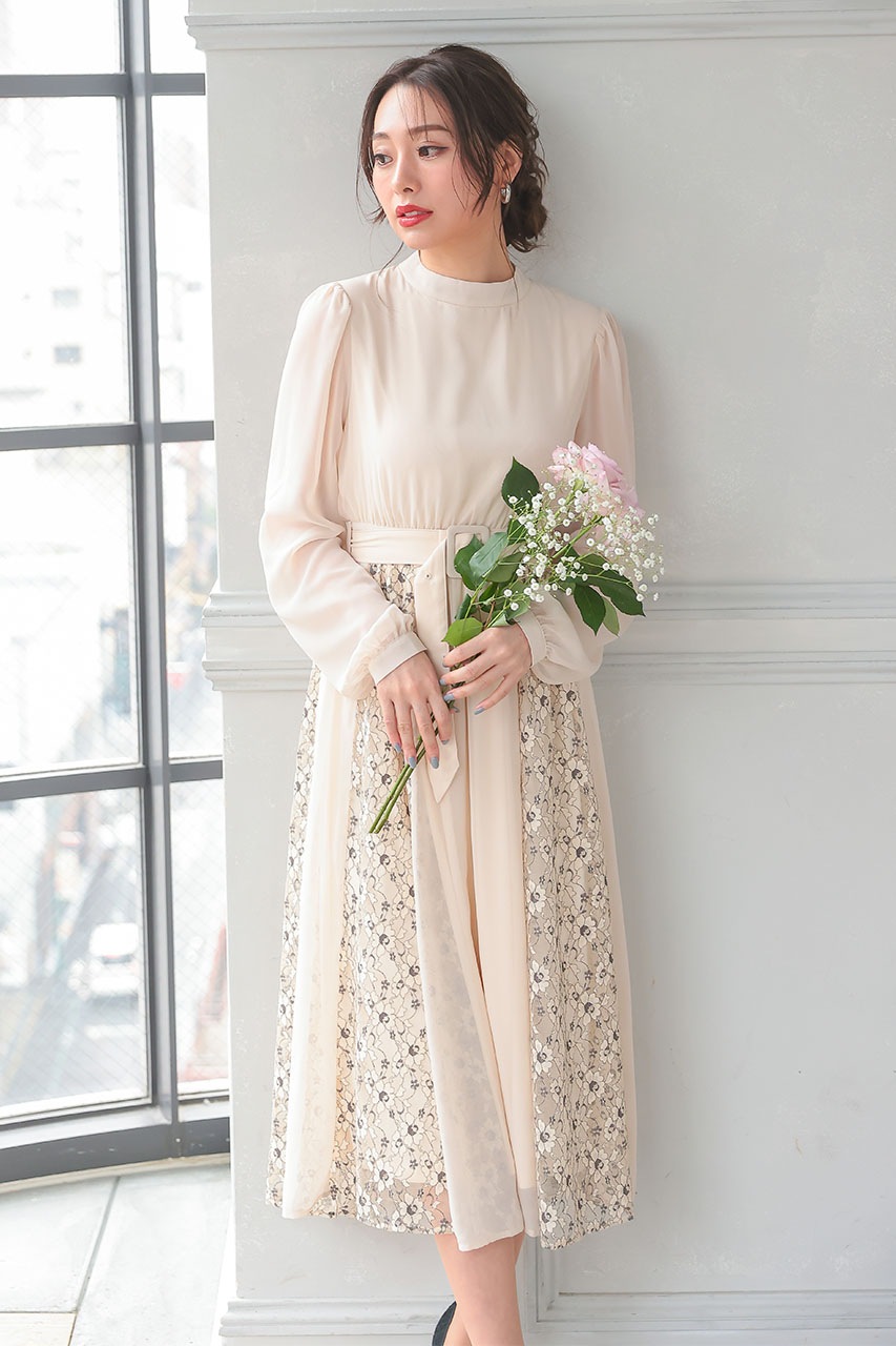 サイドレースシフォンワンピース Cf003be パーティードレス 結婚式ワンピースの通販classy And Fabulous サイドレースシフォンワンピース Cf003be パーティードレス 結婚式ワンピースの通販classy And Fabulous