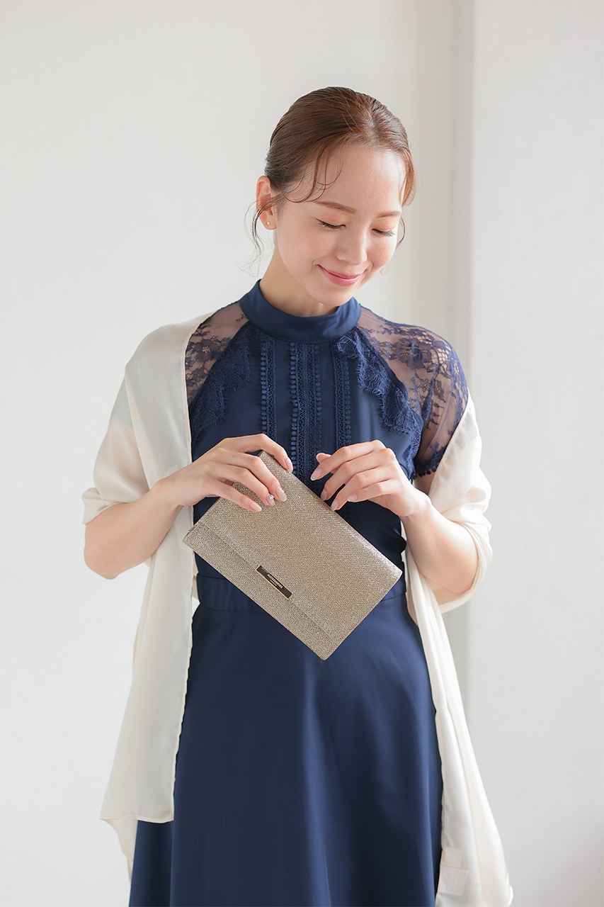 ビスチェドレス　ストール付き　ほぼ未使用　結婚式発表会に　高級感たっぷり　秋冬に ビスチェドレス ストール付き ほぼ未使用 結婚式発表会に 高級感