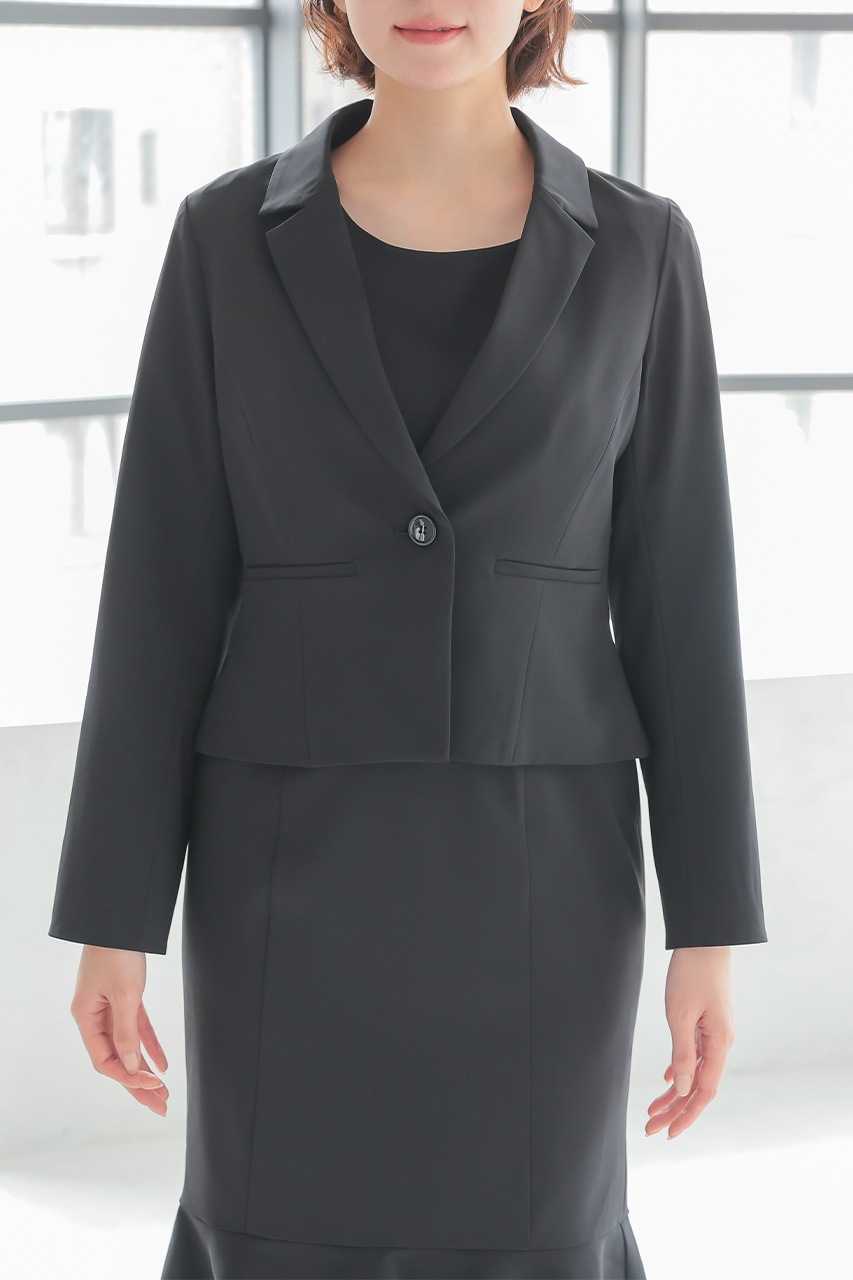 セットアップ可能】ベーシックテーラードジャケット CF018BK