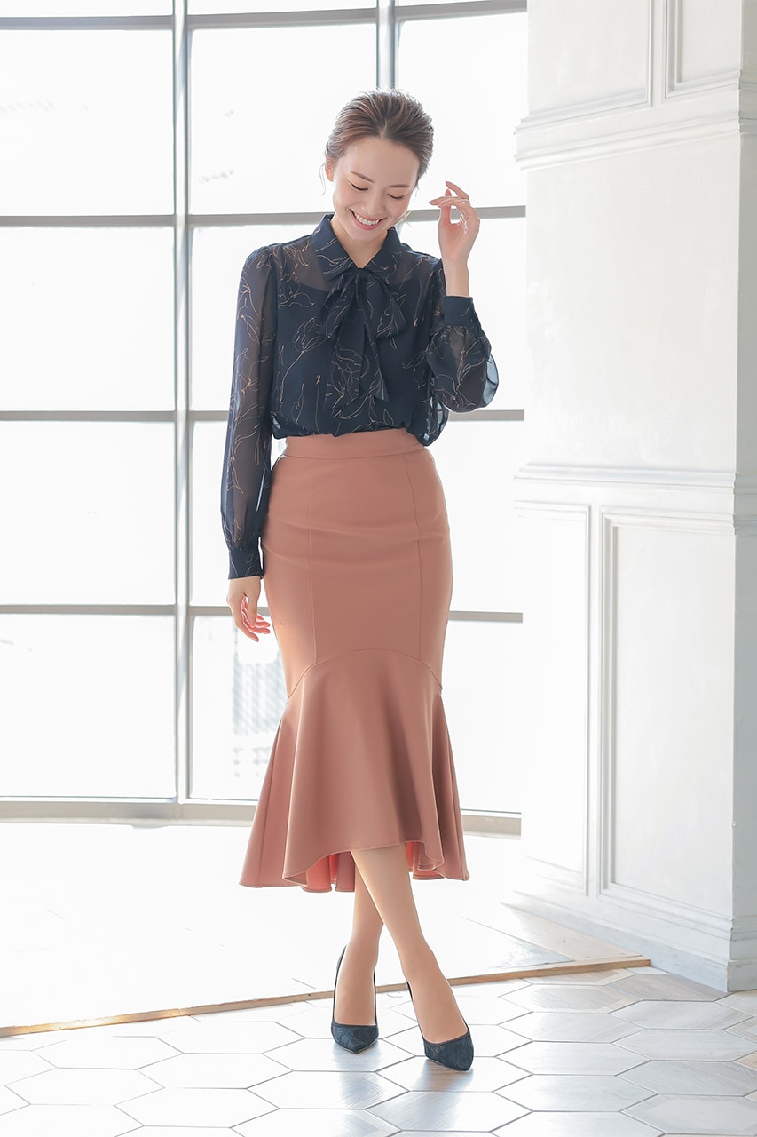 サンプル品50％OFF】ストレッチマーメイドスカート Sサイズ