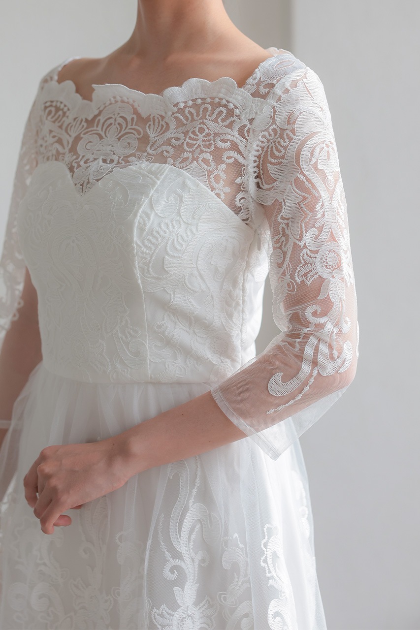 「専用」レース フレアドレス FRAY I.D（フレイアイディー）の「コンビネーションレースフレ