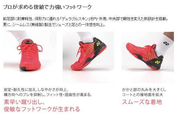YONEX ワウリンカツアーファイナル着用シューズ 激レア限定ワウリンカモデル パワークッション エクリプション M GC