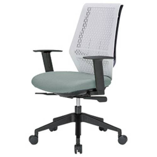 オフィスチェア 肘付き 可動肘 ロッキング OAチェア デスクチェア パソコンチェア オフィス キャスター付き シンプル 昇降式 椅子 イス