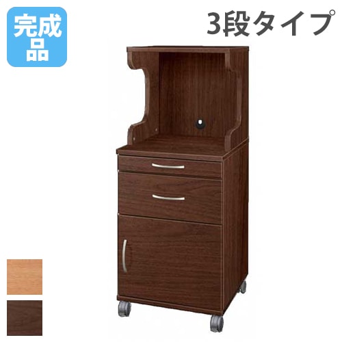 床頭台 キッチンボード キッチンワゴン サイドテーブル キッチン収納 カップボード キャスター付き ベッドサイドワゴン リビング収納 ミドルタイプ IUF-1MD オフィス家具 井上金庫販売 通販