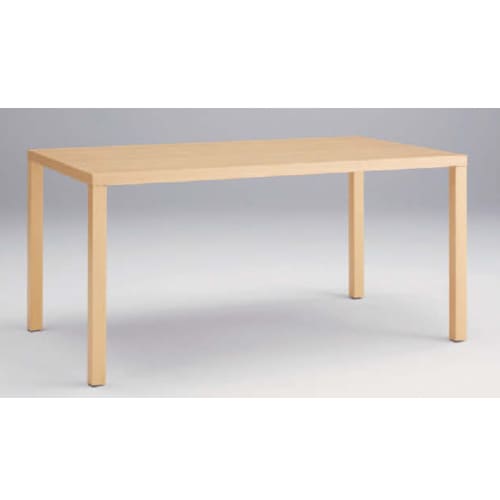 ミーティングテーブル オカムラ 幅150×奥行90cm 木脚 会議用テーブル L667-FZ