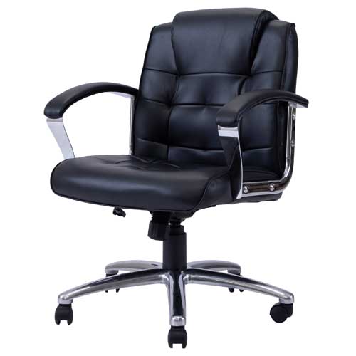 レザーチェア エグゼクティブチェア ロッキング SKN2-MB