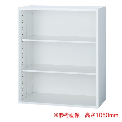 スチールキャビネット オープン書庫 幅800×奥行400×高さ1200mm TF-A-12-8040-OW 東洋事務器工業