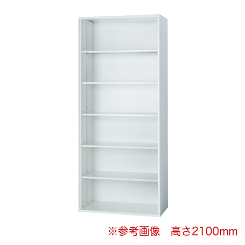 スチールキャビネット オープン書庫 幅800×奥行400×高さ1770mm TF-A-18-8040-OW 東洋事務器工業