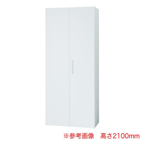 スチールキャビネット 両開き書庫 鍵付き 幅900×奥行400×高さ1770mm TF-B-18-9040-OW 東洋事務器工業