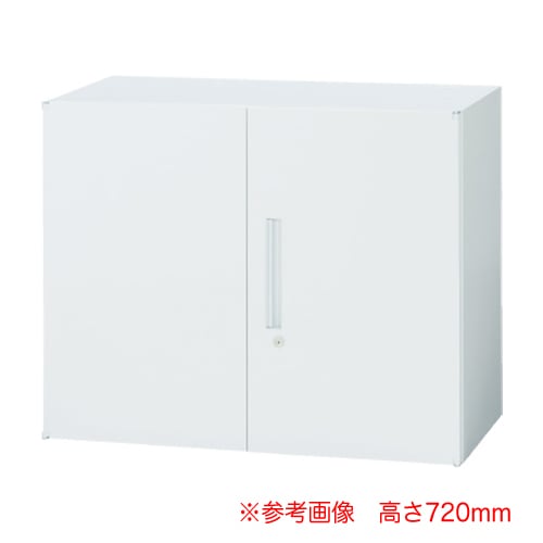 スチールキャビネット 両開き書庫 鍵付き 幅800×奥行450×高さ900mm TF-B-09-8045-OW 東洋事務器工業