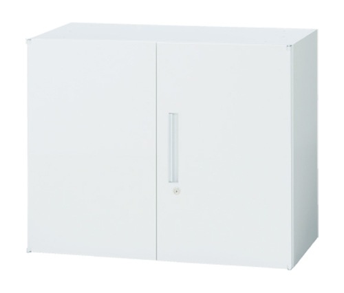 スチールキャビネット 両開き書庫 鍵付き 幅800×奥行400×高さ720mm TF-B-07-8040-OW 東洋事務器工業