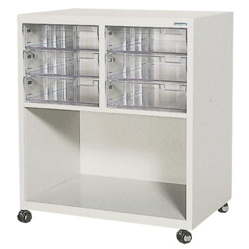 スチールキャビネット コンビ書庫 幅536×奥行332×高さ700mm MFC-A1032 東洋事務器工業