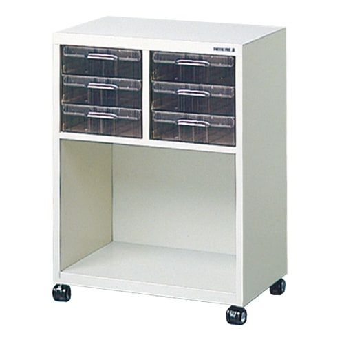 スチールキャビネット コンビ書庫 幅536×奥行330×高さ700mm CMC-A2310 東洋事務器工業