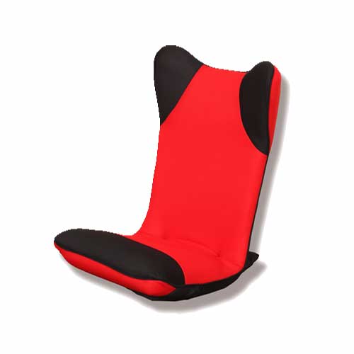 座椅子 ハイバック 布張り座椅子 1人用チェア メッシュ生地 1人掛け