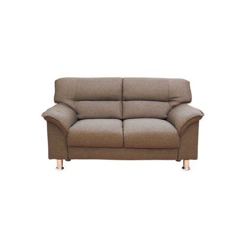 ソファ 2人掛け 布張り ラルク ファブリック ラブソファ 肘付き