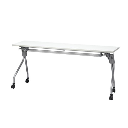 フォールディングテーブル 折りたたみテーブル 棚付き 幅1800×奥行600×高さ700mm FR-1860T