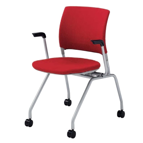 スタッキングチェア ミーティングチェア キャスター オカムラ HD25BY-FFW