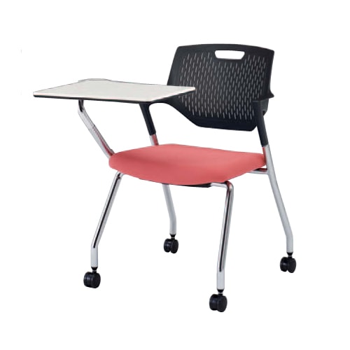 スタッキングチェア ミーティングチェア メモ台付き キャスター オカムラ 9319RT-F