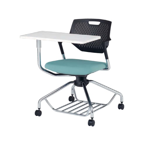 ミーティングチェア 会議用椅子 メモ台付き キャスター オカムラ 9319EF-F