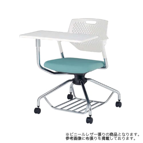 ミーティングチェア 会議用椅子 メモ台付き キャスター オカムラ 9319FF-PB