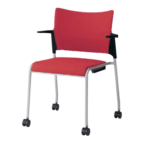 スタッキングチェア ミーティングチェア キャスター オカムラ 81R2HY-FFW