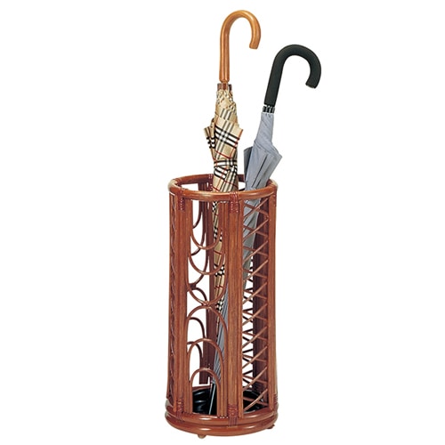 傘立て 傘スタンド 傘収納 傘入れ 傘たて アンブレラスタンド 傘ラック ラタン製 かさ立て アジアン雑貨 玄関収納 エントランス P07HR 通販