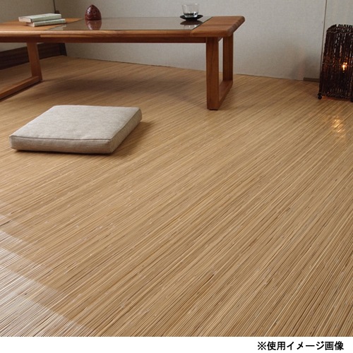 カーペット 本間 6畳 約286×382cm 厚み3.5mm 籐むしろ ラタン