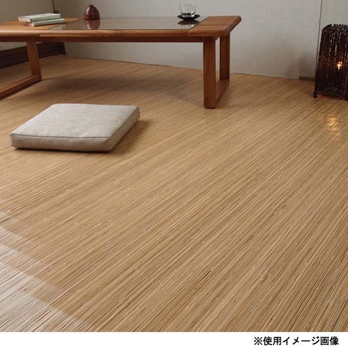 ラグマット 約140×200cm ラタンカーペット 籐むしろ ラグサイズマット