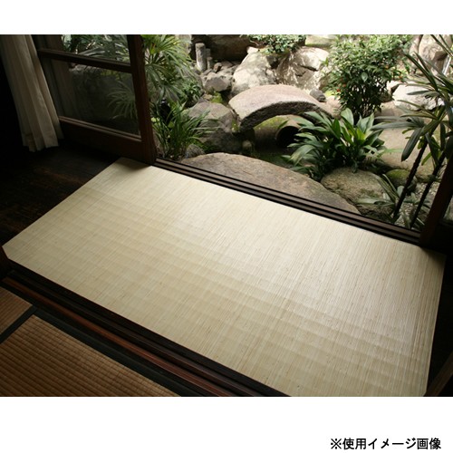マット 約50×150cm ラタンカーペット ラタン敷物 ラタンマット 籐製マット 玄関マット アジアン 和風 裏貼りタイプ 41u355b 通販