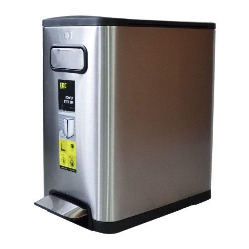 ゴミ箱 ペダル式 20L 屋内用 角型 EK9377MT-20L オフィス家具 通販