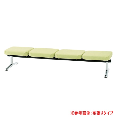 ロビーベンチ 4人用 ベンチ 待合椅子 長椅子 LA-4NL