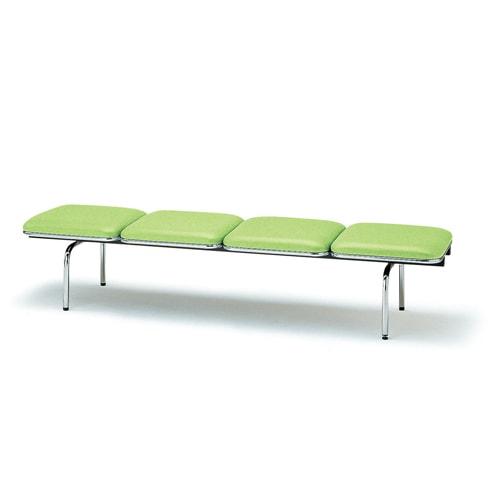 ロビーベンチ 4人用 ベンチ 待合椅子 長椅子 FUL-4NL