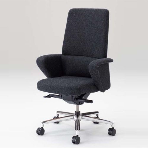 布張りチェア シンクロロッキング ハイバック セフィーロ オカムラ L435FH-FS