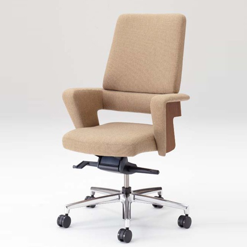 布張りチェア シンクロロッキング ハイバック セフィーロ オカムラ L435HW-FS