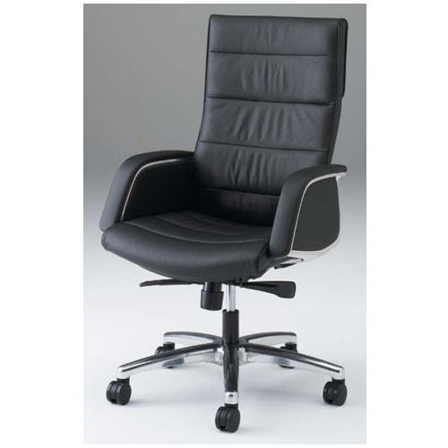 法人限定】 オフィスチェア エグゼクティブチェア 社長椅子 レザー 本