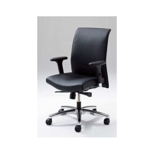 レザーチェア エグゼクティブチェア リクライニング ハイバック オカムラ CE58SZ-P794