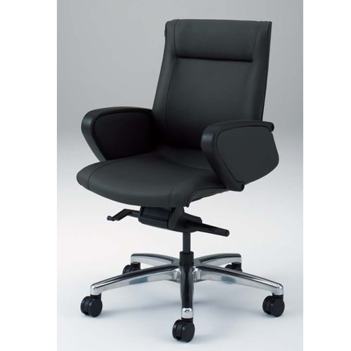 レザーチェア エグゼクティブチェア リクライニング ローバック オカムラ CE59CZ-P558