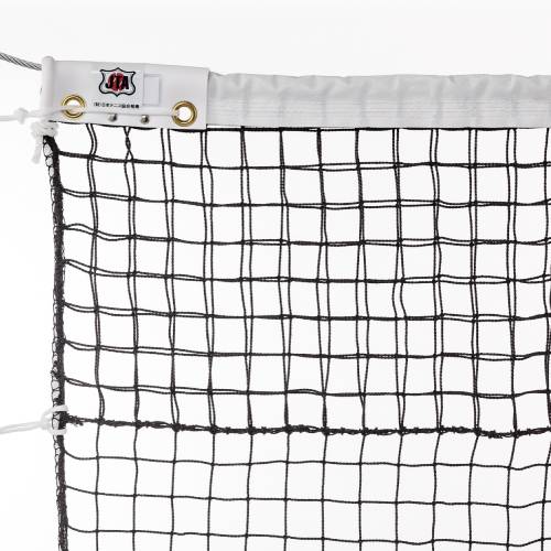 バレーネット 一般用 6人制 ポリエチレン 440T/60本 スチールワイヤー