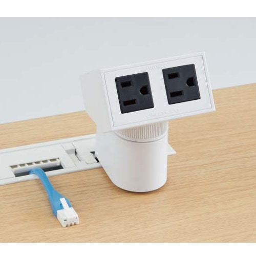 スイフト用 電源コンセントユニット オカムラ コンセント 電源コンセント 岡村製作所 スイフト用オプション デスク用 オフィス用品 事務所