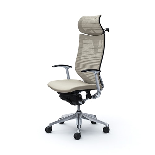 メッシュチェア リクライニング ハイバック バロン オカムラ CP42BR-FGR