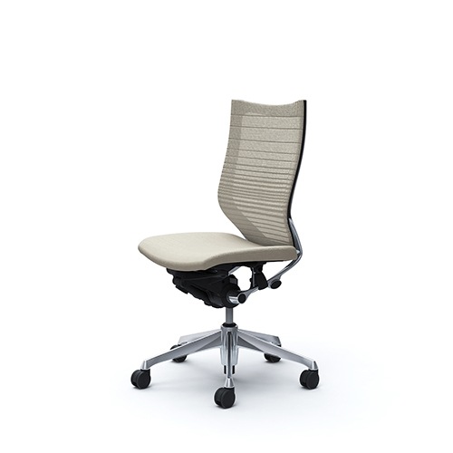 メッシュチェア リクライニング ハイバック バロン オカムラ CP35BR-FGR