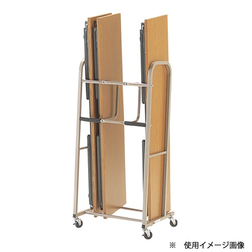 テーブル台車 テーブル運搬用 収納 折りたたみテーブル用 テーブル収納 研修施設 旅館 TD-600 オフィス家具 東洋事務器工業 通販