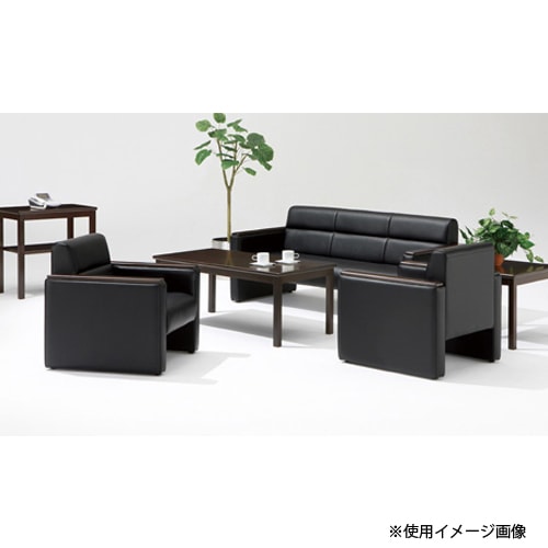 応接3点セット 応接ソファセット 3点セット 布張り グレー RE-2681F3S（商品番号：are