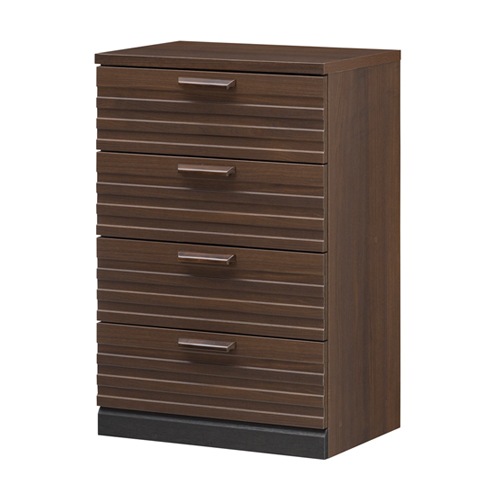 チェスト 4段 幅56cm 収納ボックス タンス 4907556-182876（商品番号