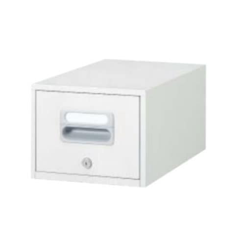 スチールキャビネット 卓上キャビネット 鍵付き 幅289×奥行510×高さ