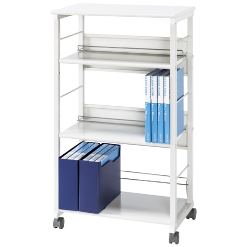 ファイルワゴン 3段 A4ファイル 脇机 書棚 本棚 キャビネット 収納 キャスター付 KFW-30 オフィス家具 弘益