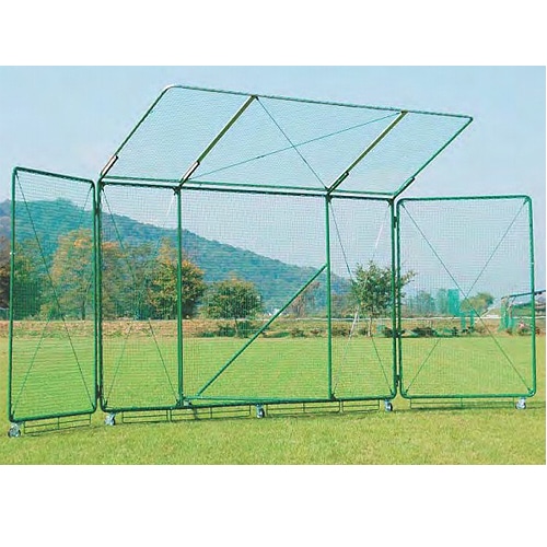 内野フェンス 折りたたみ式 野球 ソフトボール 防護ネット 防球ネット